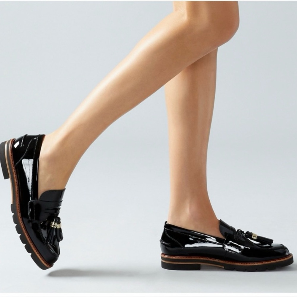 Stuart Weitzman Manila tassel Oxford loafers